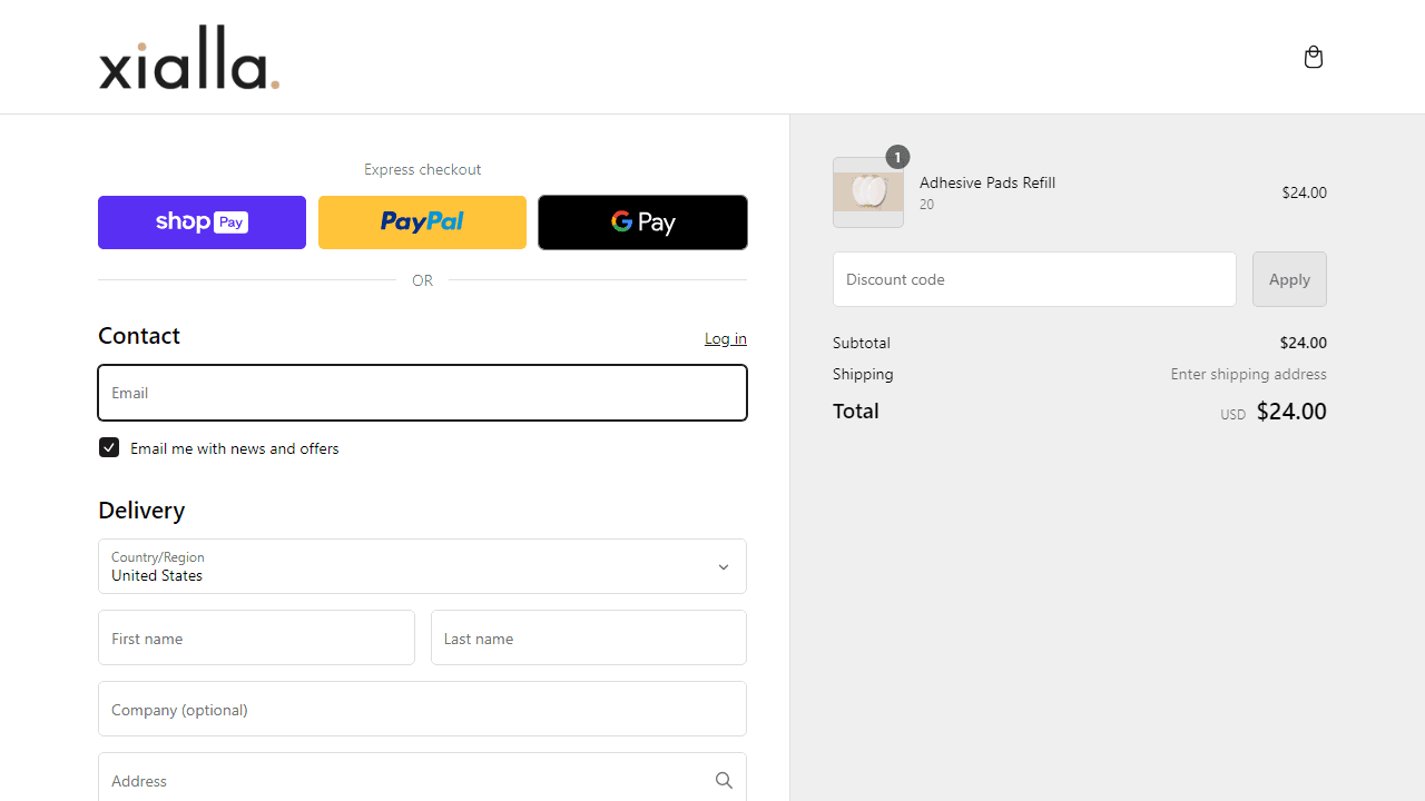 How to apply Xialla coupon code